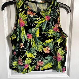 Ideology Girls Tropical Tank Top – Size L – New Without Tags